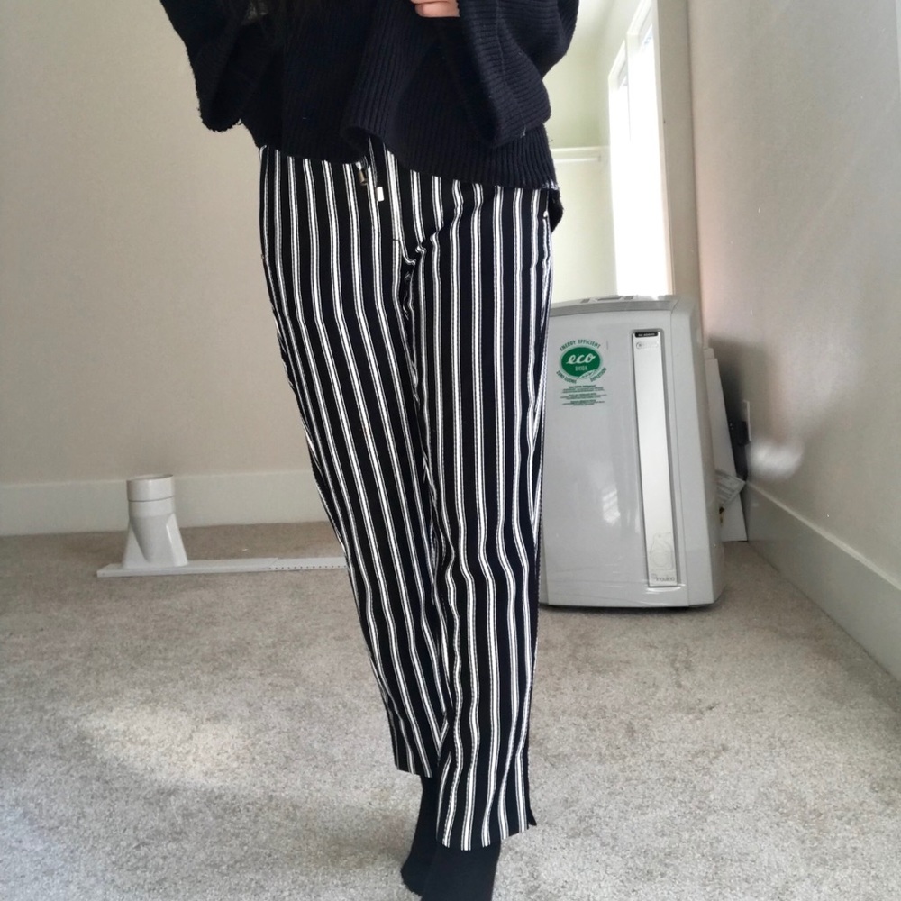 Stripped Pants!